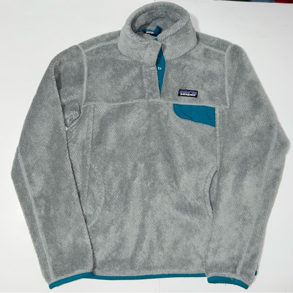 Patagonia Sweaters - Patagonia Women’s Gray Re Tool Snap T Fleece Sweater Size Small Style #25442